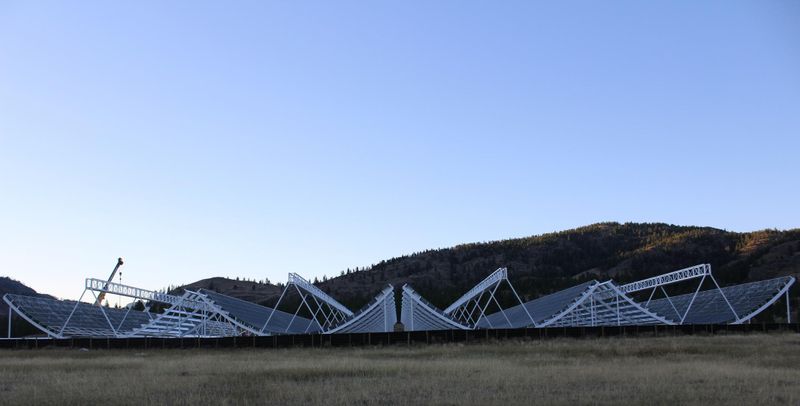 CHIME telescope in British Columbia