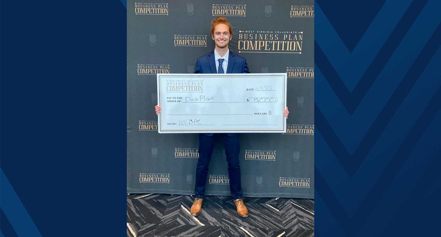 Robert Gianniny at the Collegiate Business Plan Competition 