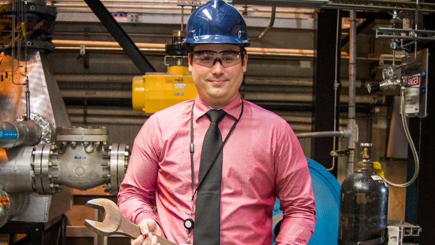 Mechanical and aerospace engineering graduate student and graduate research assistant, Jose J. Colon-Rodriguez.