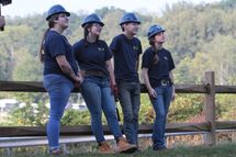 West Virginia University Extension Service 4-H’ers had a unique opportunity to hone their problem-solving and leadership skills during a recent taping of the popular DIY network show Barnwood Builders. The students spent three days working alongside the s
