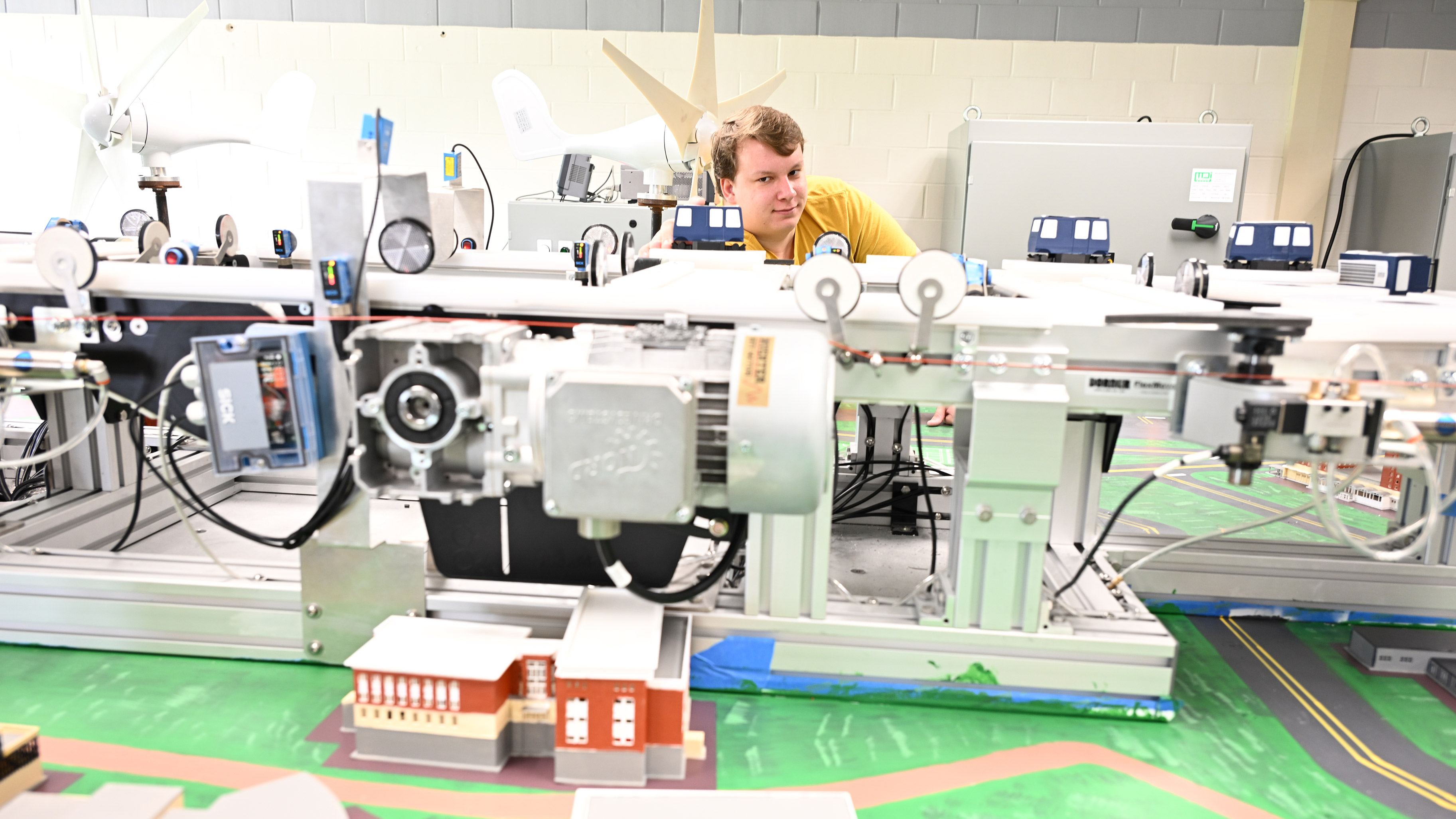 Michael Barchett working on PRT model