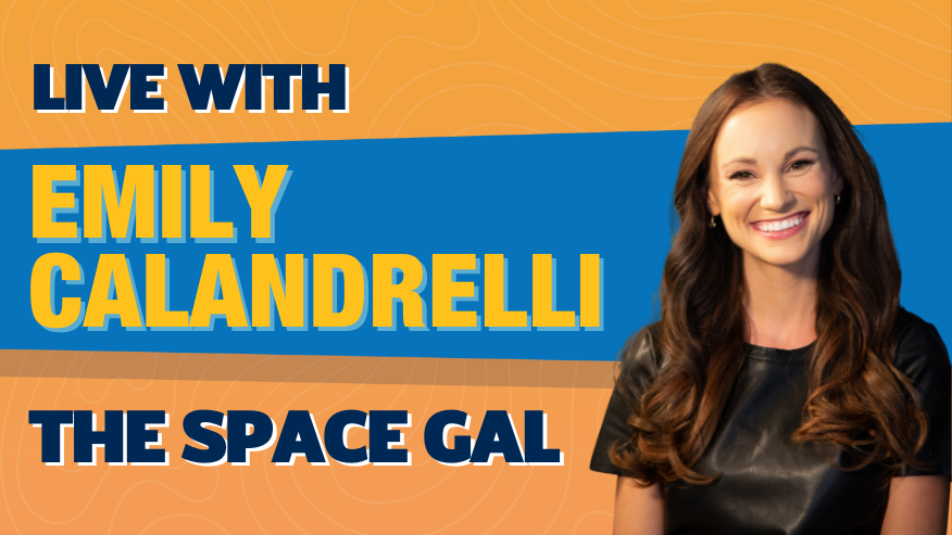 Live with Emily Calandrelli, The Space Gal