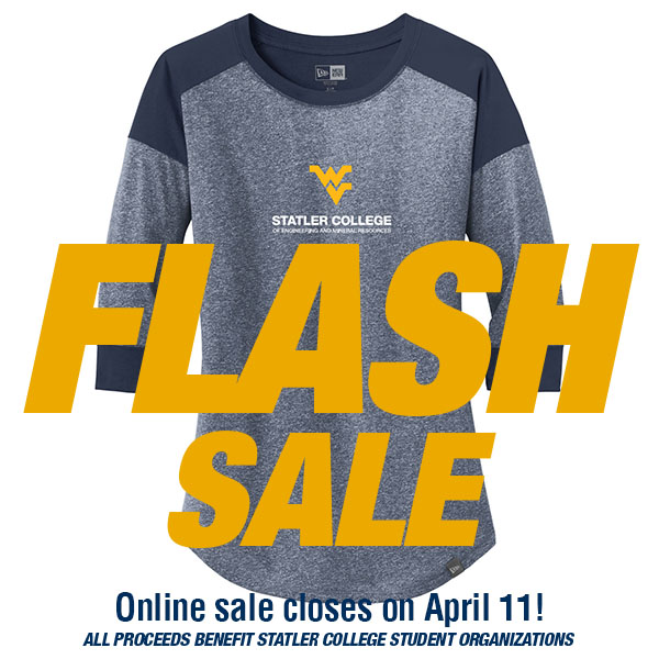 Statler College Shirt - Flash Sale - Online sale closes on April 11! All proceeds benefit Statler College Student Organizations