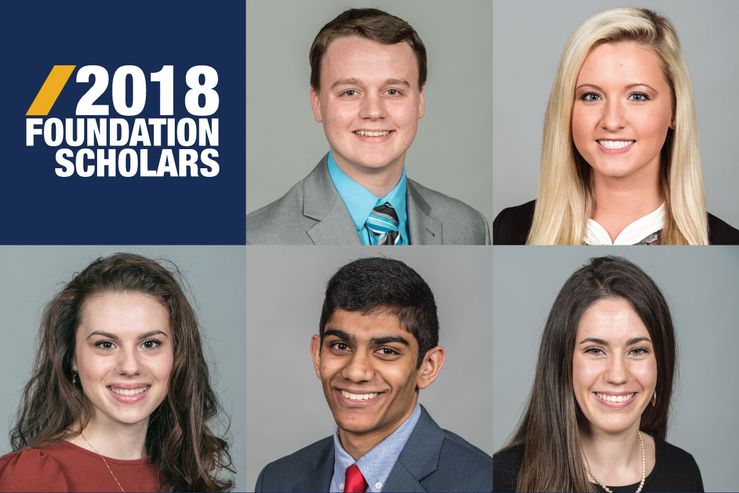 A photo of 2018 Foundation Scholars.