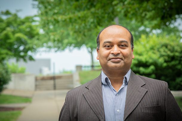 Anurag Srivastava, chair of the Lane Department of Computer Science and Electrical Engineering in the Statler College