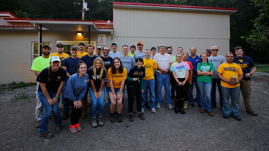 Picture of WVU's ASCE and EWB chapters